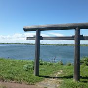 香取神宮の一の鳥居です