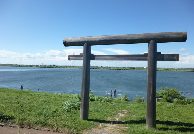 香取神宮の一の鳥居です