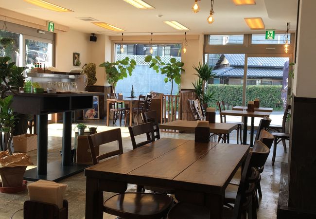 新しくできたカフェ