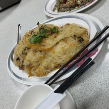 南瓜麺線　これはおいしい。