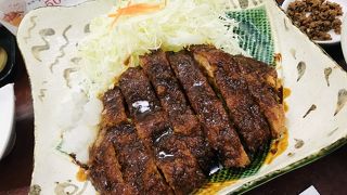 初の味噌かつ！