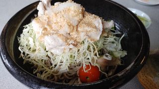 香りのよい蕎麦＋つま恋のキャベツ