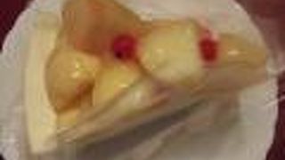 （再訪）桃のレアチーズケーキ