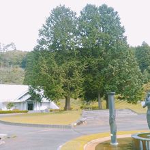 殉教公園の中心