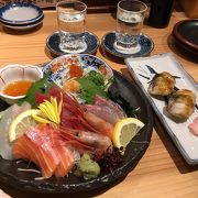 美味しいお魚と日本酒