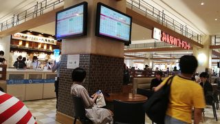 4階フードコートでランチ