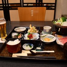 松阪牛のすき焼き