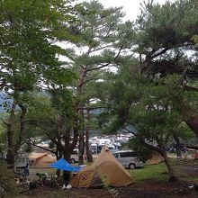 難民キャンプのような人の多さ By ナーザ 本栖湖キャンプ場のクチコミ フォートラベル