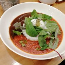 アラビアータのあいがけカレー