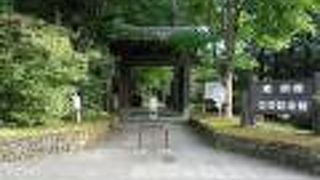 軽井沢にゆかりの深い堀辰雄氏の記念館