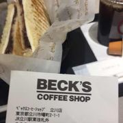 Beck S Coffee Shop 立川店 クチコミ アクセス 営業時間 立川 フォートラベル