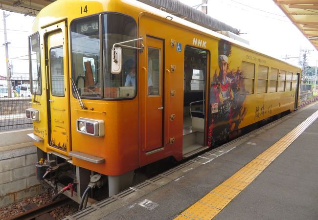 明智鉄道「急行大正ロマン号」グルメ列車の始発駅／歴史探査おもしろ旅もここから始まります