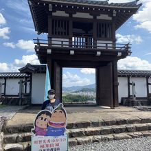 釣鐘門からの城下の眺めも良いです