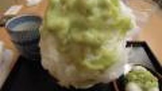 ソラマメのかき氷