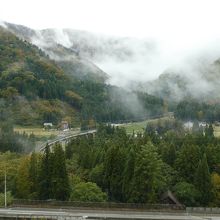 松川のオメガループの終端。