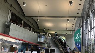 小さな空港です