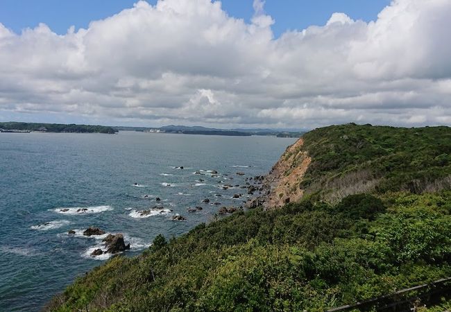 相差町菅崎園地の見晴台から