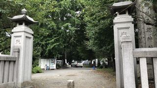 歴史ある神社です