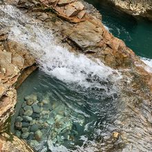 透き通っている