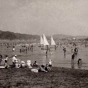 家族連れにもおすすめの海水浴場です。