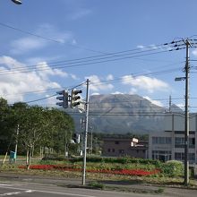 森町から見た駒ヶ岳