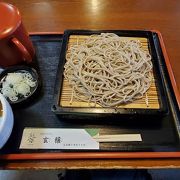 むかしからある蕎麦屋さん