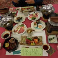 スタンダードプランの夕食内容。