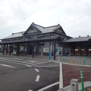 1939年建築の木造駅舎