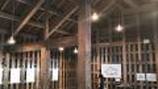 中も見学できました