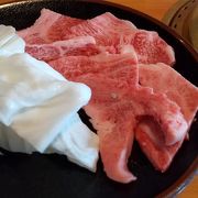 ランチで松阪牛特上カルビ