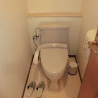 客室のトイレはウォッシュレット完備。