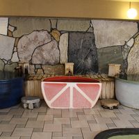 向かって右の水風呂で、クールダウン出来ました