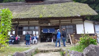 大内宿名物のネギそばがおすすめです