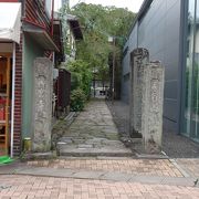 旧軽井沢銀座の賑わいが嘘のように静かなお寺