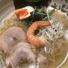 ゆずしおラーメン