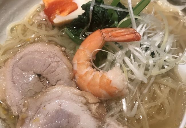 鳳駅近くの塩ラーメンの店