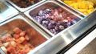 フローズンフルーツのスムージー