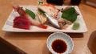 おまかせ刺身盛り合わせ～日によってはイマイチな場合もあります～