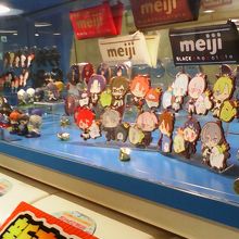 最新アニメの商品が多めです