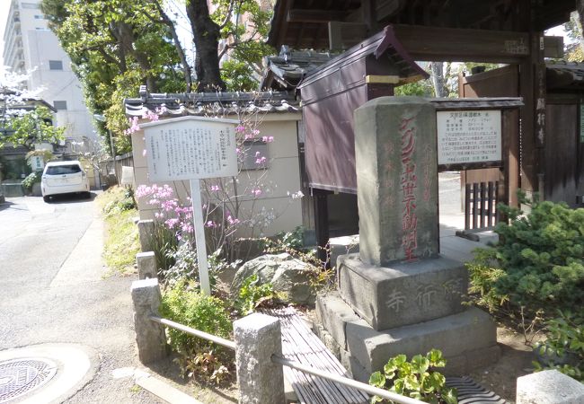 裏通りに佇む文京区らしいお寺