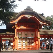 桃山時代の華麗な門です