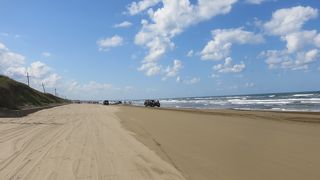 固く締まっていて走りやすい道です。