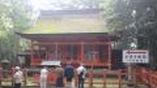 上宮（本殿）から分かれた宮