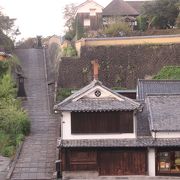 杵築城下町を代表する風景