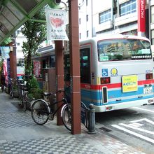 国電蒲田駅前まで乗り入れています