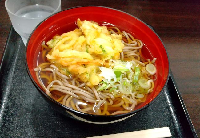 一ノ関駅の立ち食いそば