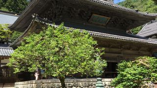 外観より内観を見学するお寺