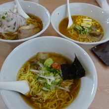 注文したラーメン