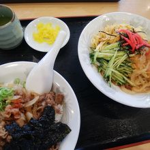 定食の組み合わせがいい