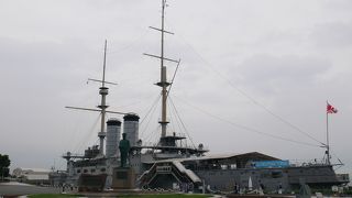 戦艦三笠がある公園